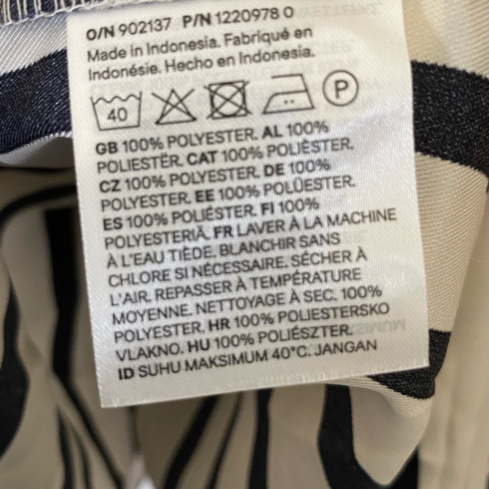 H & M Button Down Striped Shirt - Picture 7 of 7